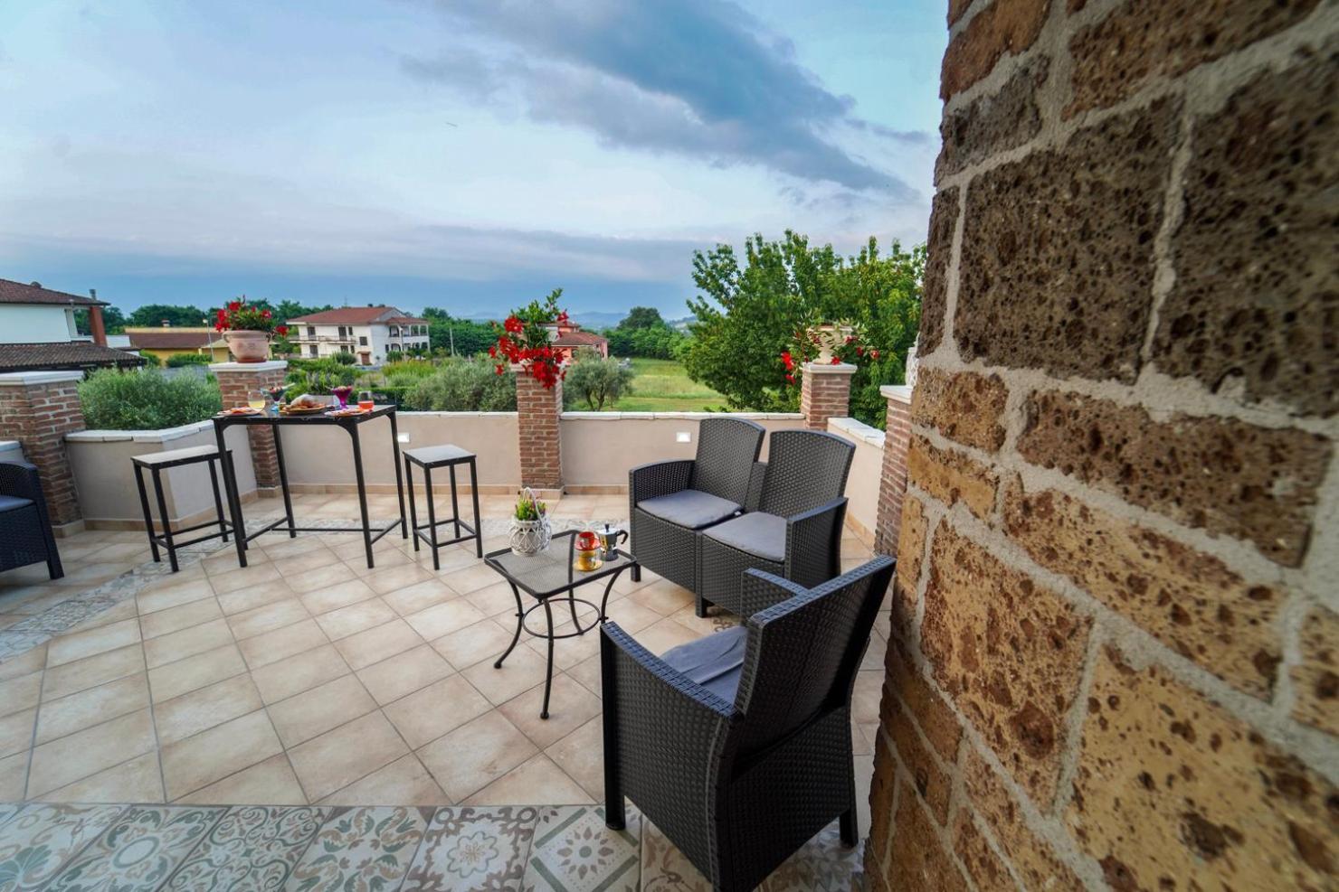Villa Falcone Alvignano Exterior foto
